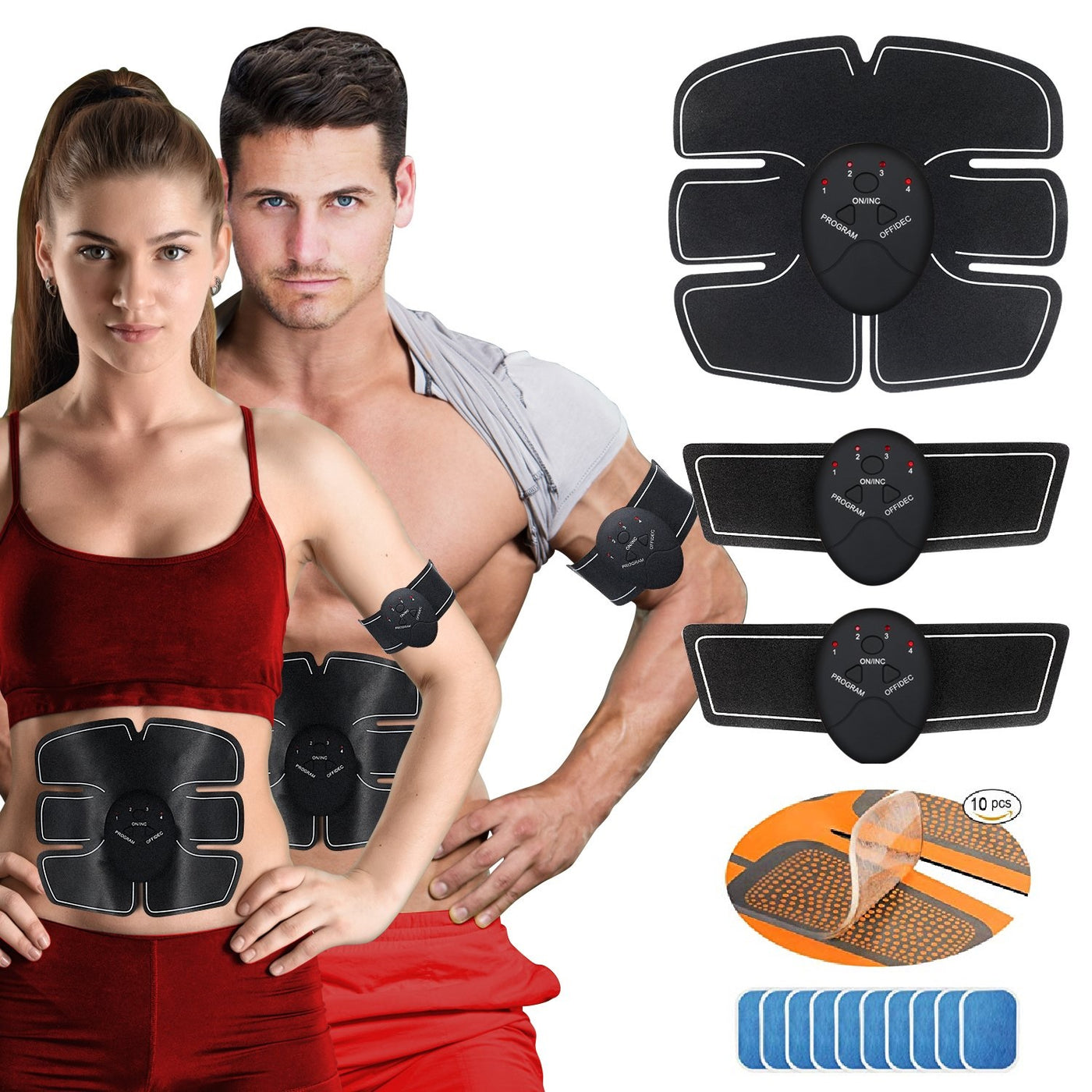 Abs Stimulator Ultimate Muscle Trainer Toner, EMS Abdominal Toning